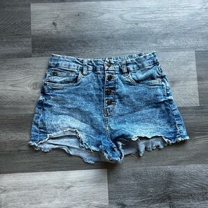 Denim Blue Women's Shorts